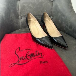 Black Christian Louboutin heels